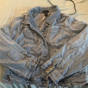 Lane Bryant Classic Blue Denim Jacket